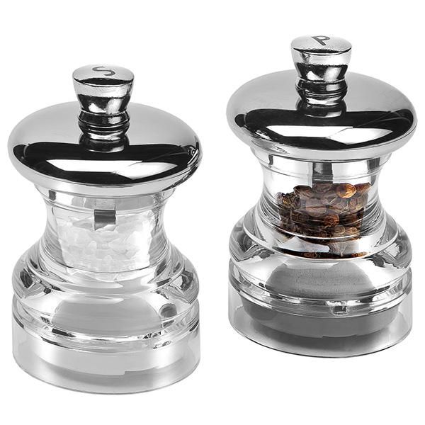 Cole &amp;amp; Mason Mini Mill Chrome Set