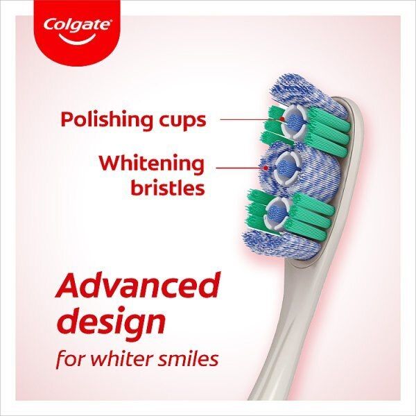 Colgate 360&amp;deg; Max White One Medium Toothbrush