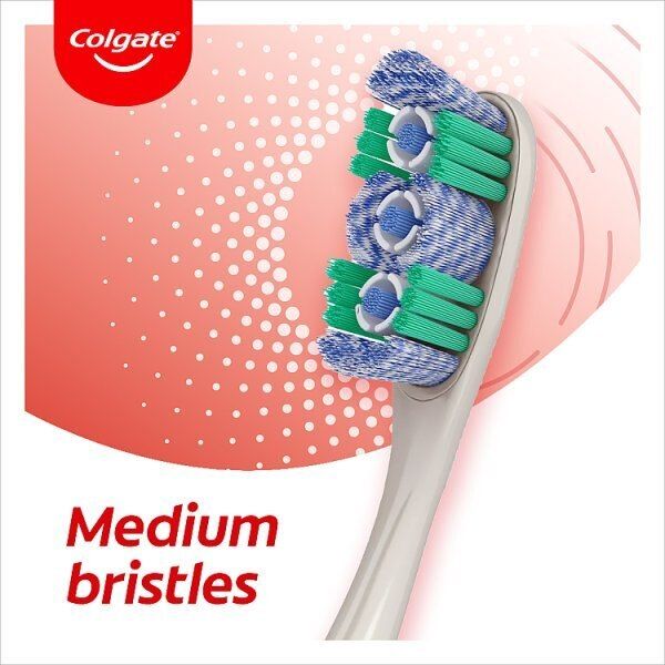 Colgate 360&amp;deg; Max White One Medium Toothbrush