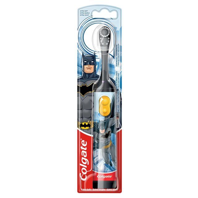 Colgate Batman Extra Soft Battery Kids Toothbrush