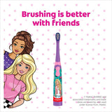 Colgate Kids Barbie Extra Soft Battery Toothbrush 3+ Years