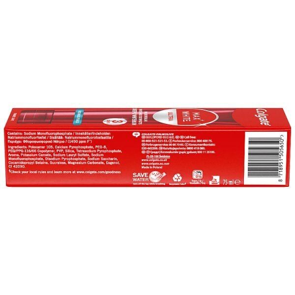 Colgate Max Ultra Fresh Pearls Whitening Toothpaste 75Ml