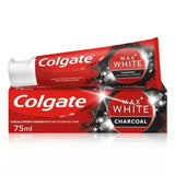 Colgate Max White Charcoal Whitening Toothpaste 75ml