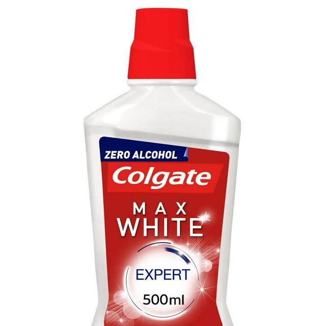 Colgate Max White Expert Whitening Mouthwash 500ml