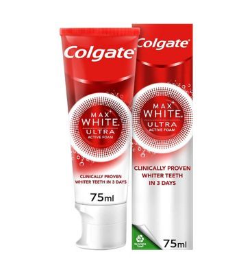 Colgate Max White Ultra Active Foam 75ml