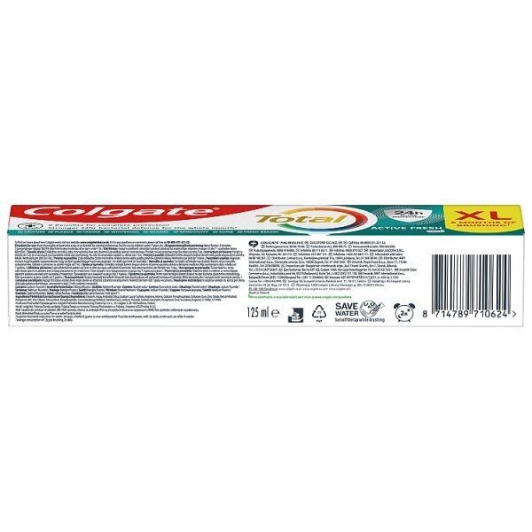 Colgate Total Active Fresh Toothpaste 125ml