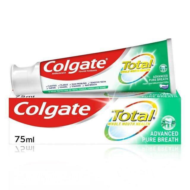 Colgate Total Advanced Pure Breath Toothpaste 75ml