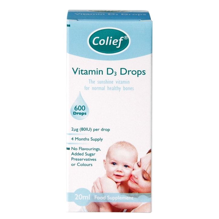 Colief Vitamin D Drops 20ml Default Title