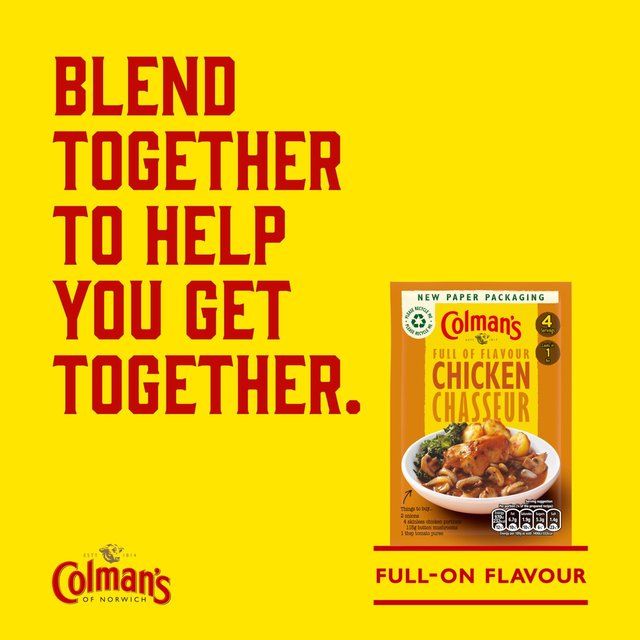 Colman's Chicken Chasseur Recipe Mix   43g