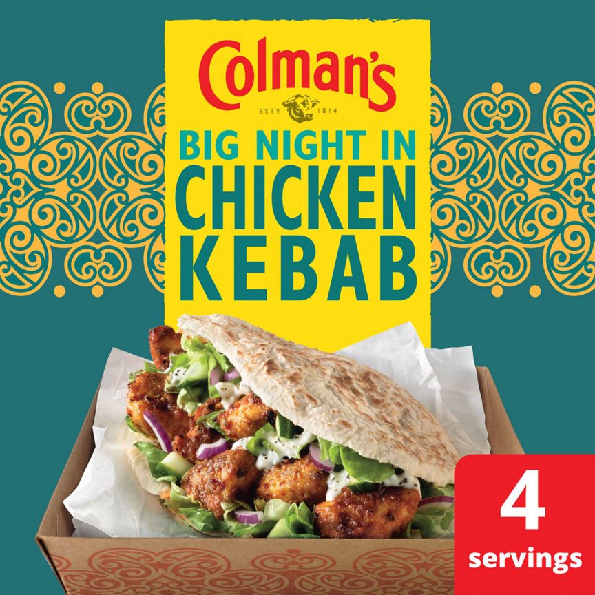 Colman's Chicken Kebab Recipe Mix