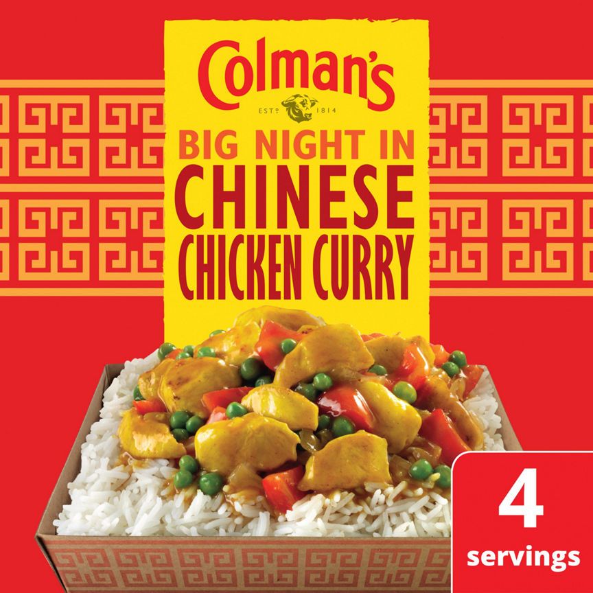 Colman's Chinese Chicken Curry Recipe Mix