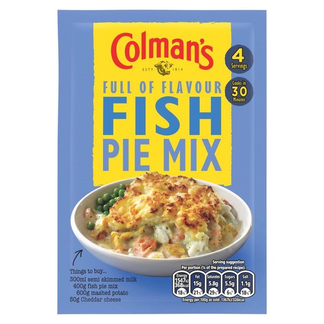 Colman's Fish Pie Recipe Mix