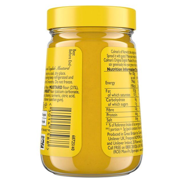 Colman's Original English Mustard    170g