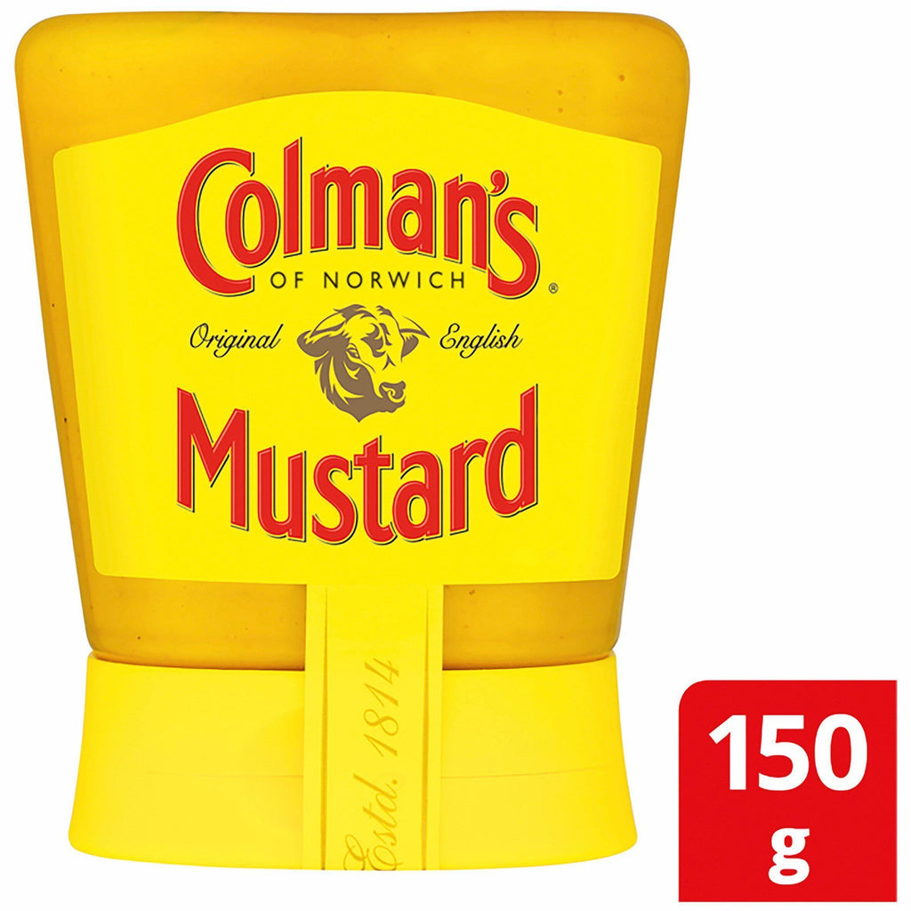 Colman's Original English Squeezy Mustard 150g