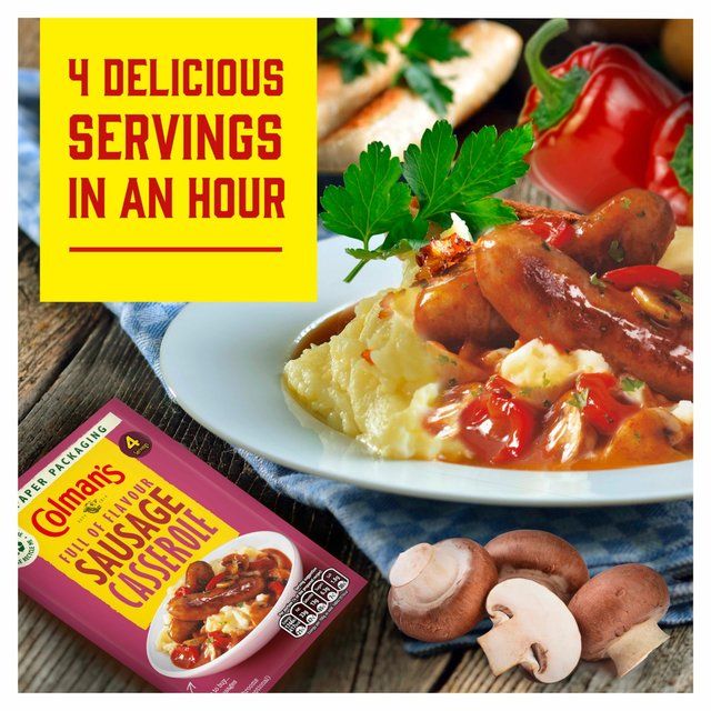 Colman's Sausage Casserole Recipe Mix    45g