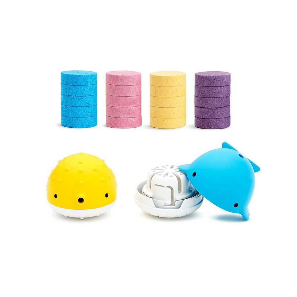 Color Buddies™ Moisturizing Bath Bombs & Toy Dispenser Set