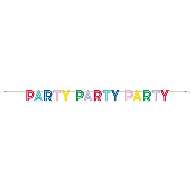 Colourful Party Letter Banner