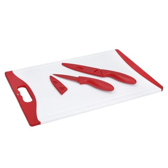 Colourworks Brights Knives &amp;amp; Chopping Board Set