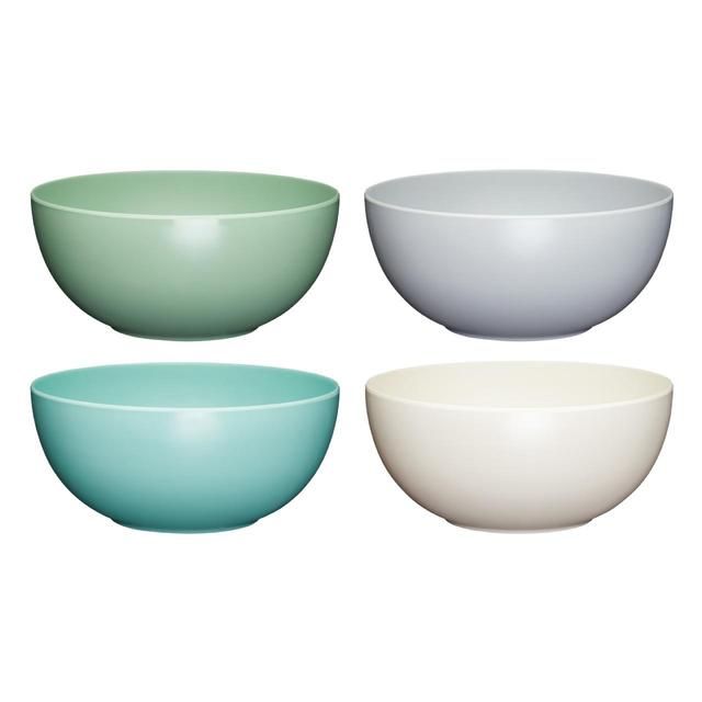 Colourworks Classics Melamine Bowls 15cm   4 per pack