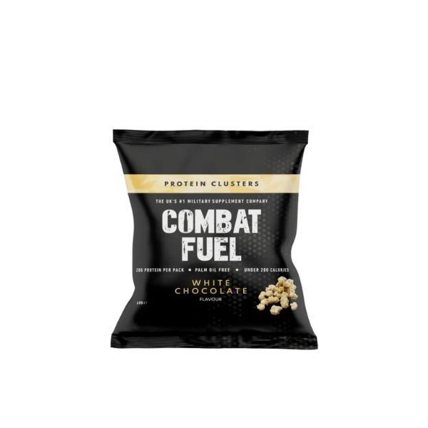 Combat Fuel Protein Clusters White Chocolate 10 Pack