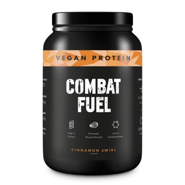 Combat Fuel Vegan Protein Powder Cinnamon Swirl 1KG