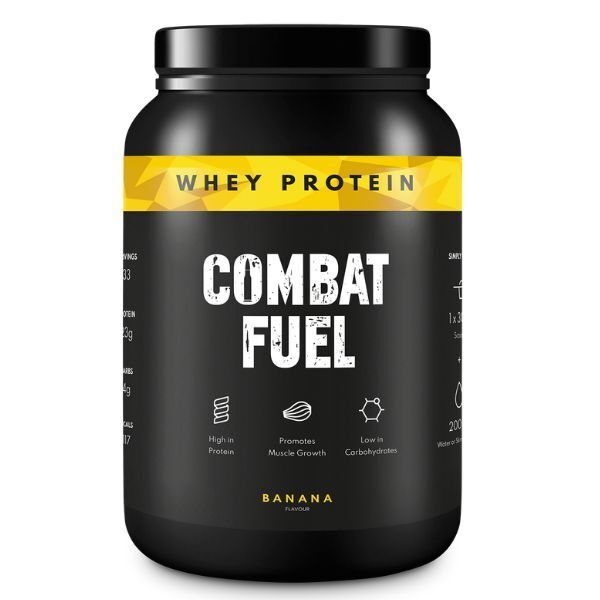 Combat Fuel Whey Protein Powder Banana 1KG