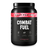 Combat Fuel Whey Protein Powder Strawberry 1KG