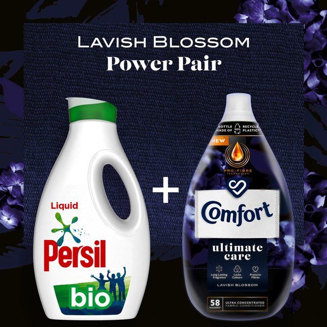 Comfort 58 Wash Perfume Deluxe Lavish Blossom Fabric Conditioner