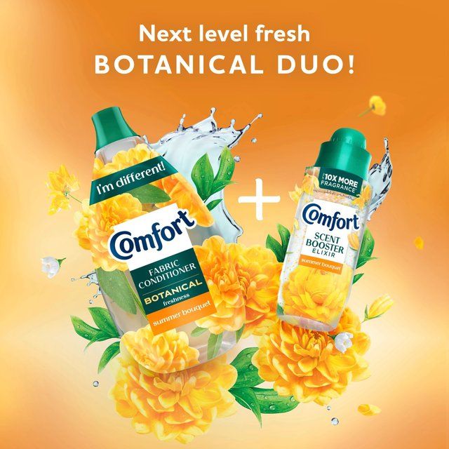 Comfort Botanical Fabric Conditioner Summer Bouquet 38 Washes   570ml