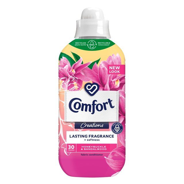 Comfort Creations Fabric Conditioner Honeysuckle & Sandalwood 30 Washes   900ml