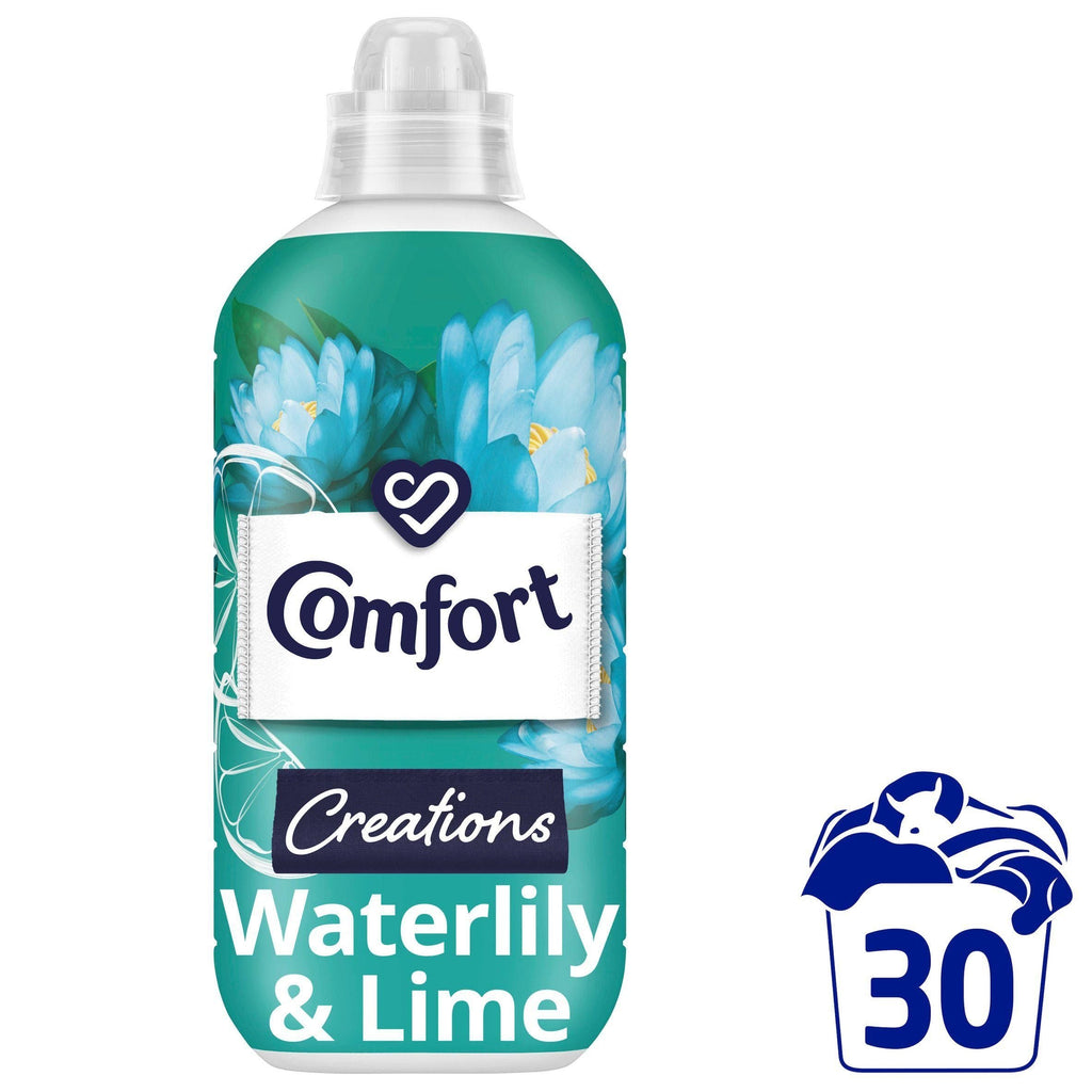 Comfort Creations Fabric Conditioner Waterlily & Lime 30 Washes 900ml