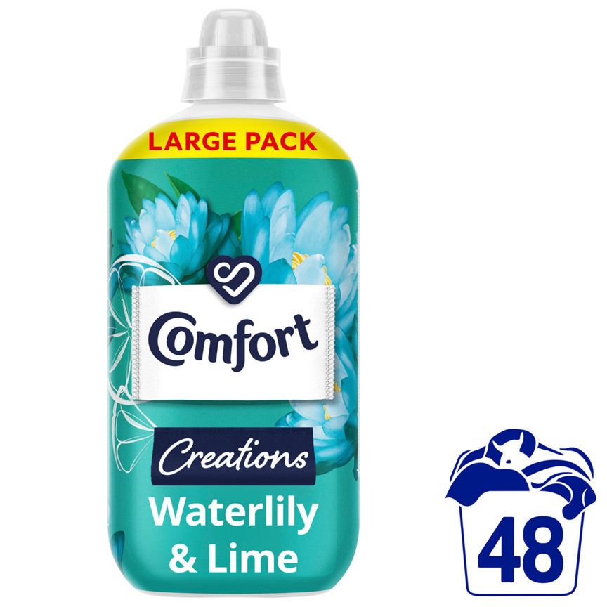 Comfort Creations Fabric Conditioner Waterlily & Lime 48 Washes