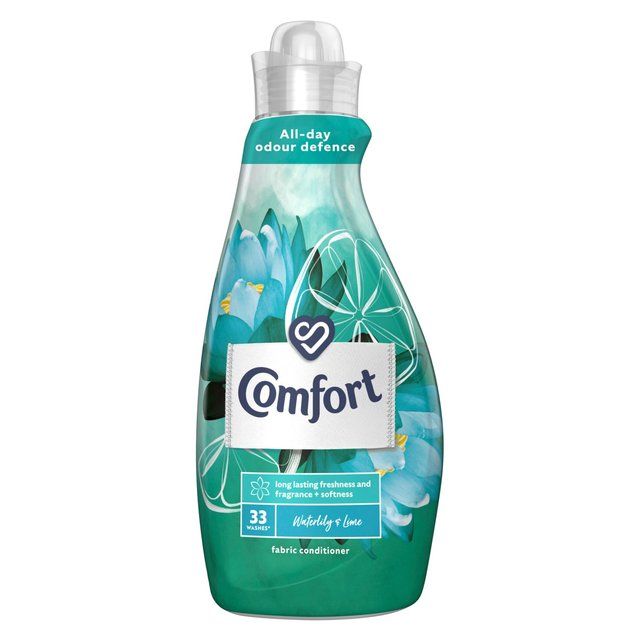 Comfort Fabric Conditioner Waterlily &amp;amp; Lime 33 Wash