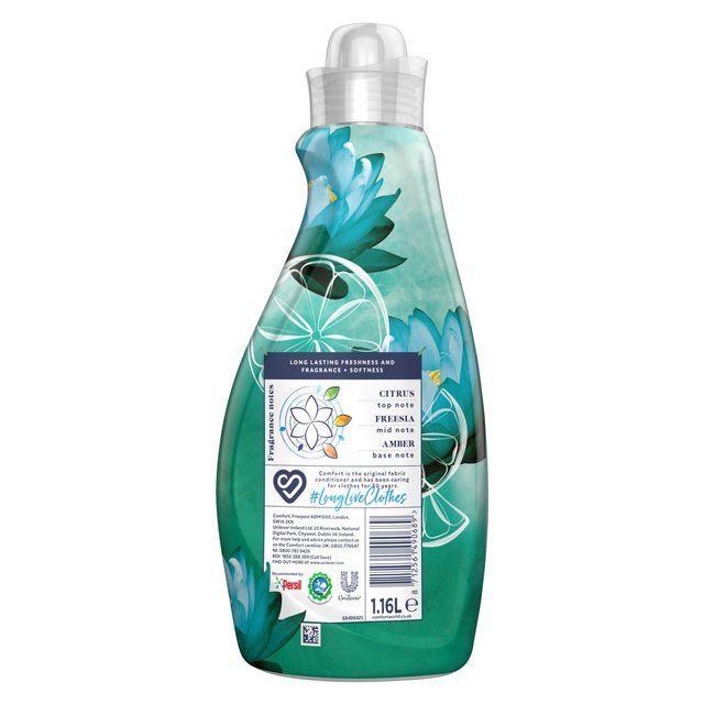 Comfort Fabric Conditioner Waterlily &amp;amp; Lime 33 Wash