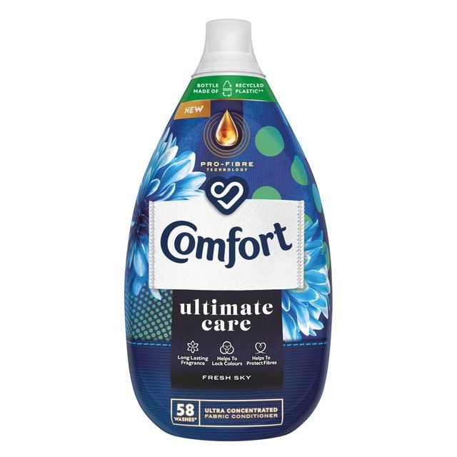 Comfort Intense Ultra Concentrated Fabric Conditioner Freshsky 58 Wash