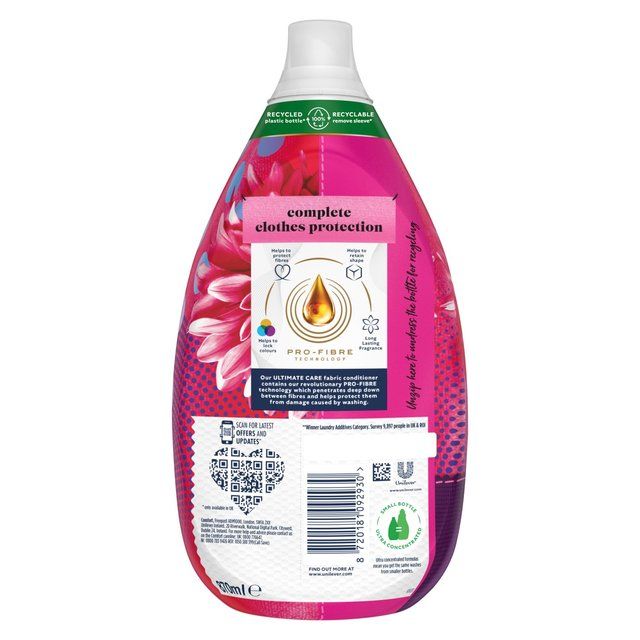 Comfort Intense Ultra Concentrated Fabric Conditioner Fuchsia 58 Wash