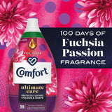 Comfort Intense Ultra Concentrated Fabric Conditioner Fuchsia 58 Wash    870ml