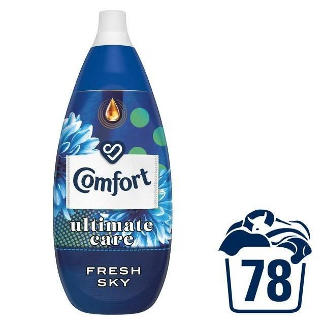 Comfort Ultimate Care Fabric Conditioner Fresh Sky 78 Washes 1.178L