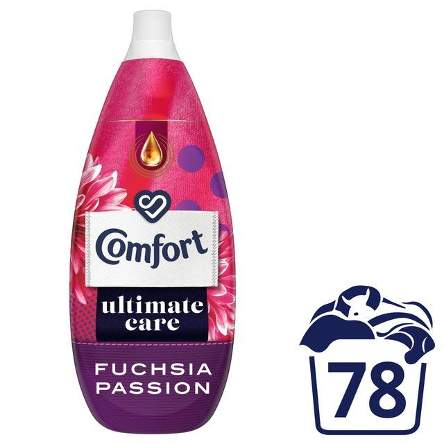 Comfort Ultimate Care Fuchsia Passion Fabric Conditioner 78 Wash    1.178L