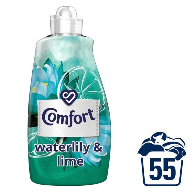 Comfort Waterlily &amp;amp; Lime Fabric Conditioner 55 Wash