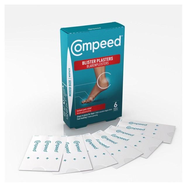 Compeed Blisterplaster Blandet pakke 6 per pakke