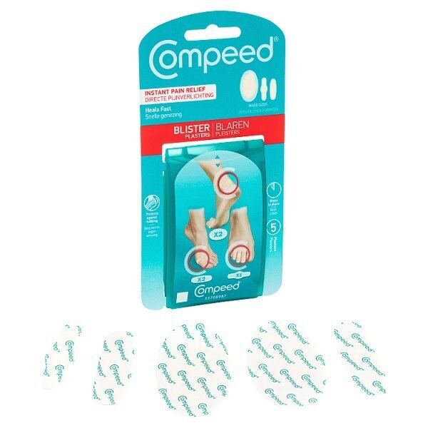 Compeed Blister Plasters Mixed Sizes Pack of 5