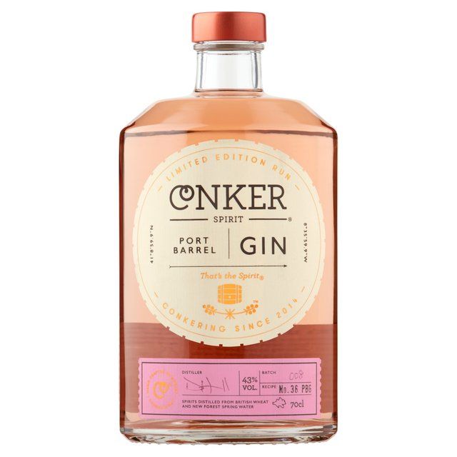 Conker Spirit Port Barrel Gin   70cl