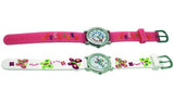 Constant Kids Set of 2 Butterfly Pink Silicone Strap Watches