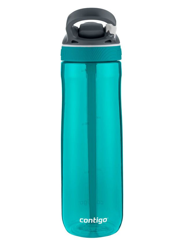 Contigo AutoSpout with Straw Tritan Renew Plastic Reusable Water Bottle 720ml