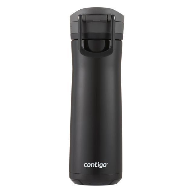 Contigo Jackson Chill Licorice Black Stainless Steel Reusable Bottle   590ml