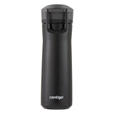 Contigo Jackson Chill Licorice Black Stainless Steel Reusable Bottle   590ml