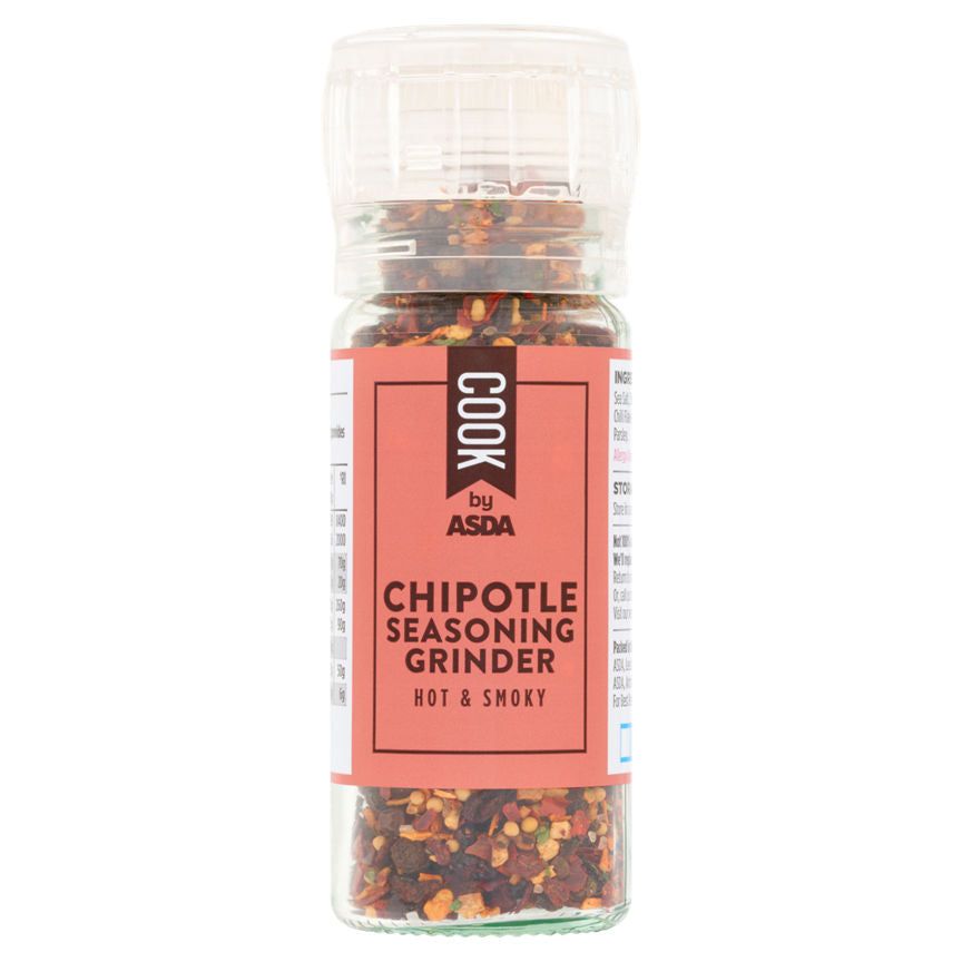 COOK by ASDA Chipotle Seasoning Grinder