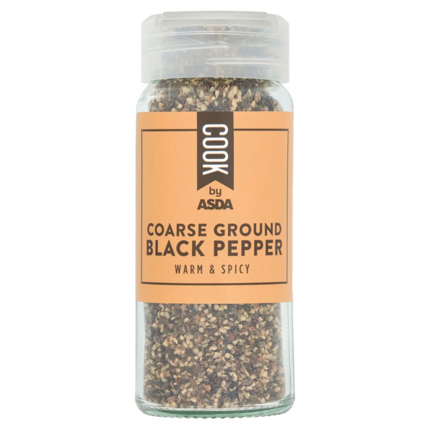 COOK by ASDA Coarse Ground Black Pepper