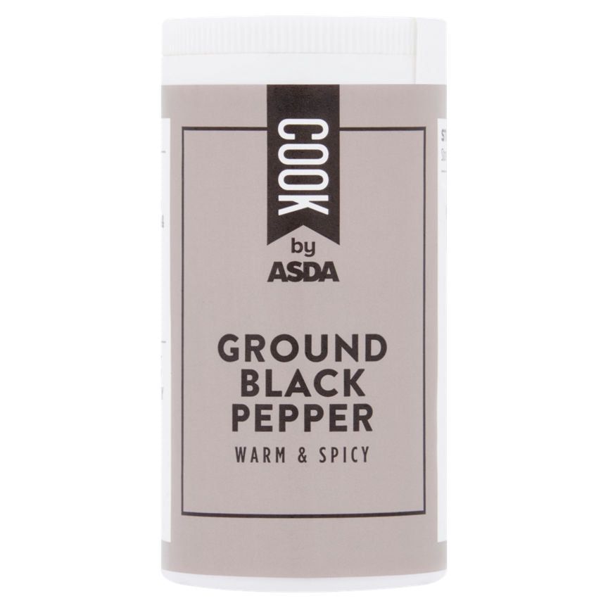 COOK by ASDA Ground Black Pepper